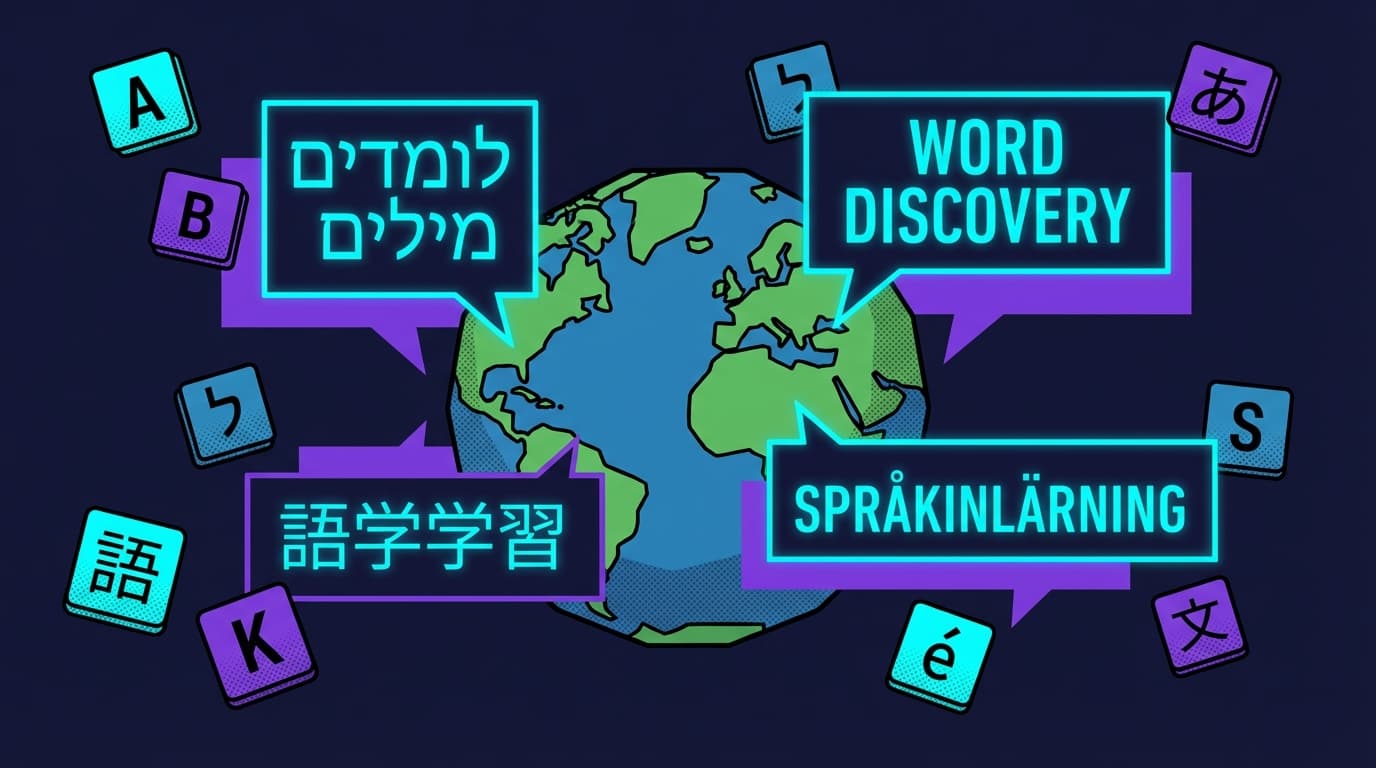 The Ultimate Guide to Multilingual Word Learning Through Games